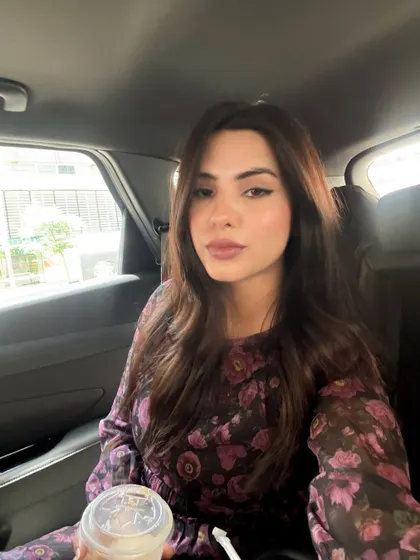 Another car selfie, capturing the mood of a day on the go.