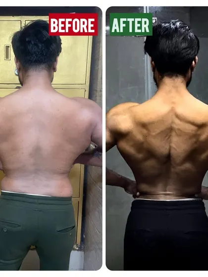 This is not just weight loss, this is strategic body recomposition. We focused on a precise calorie deficit and progressive overload to strip away fat while carving out lean muscle. The result is a stronger, more defined back built with science.