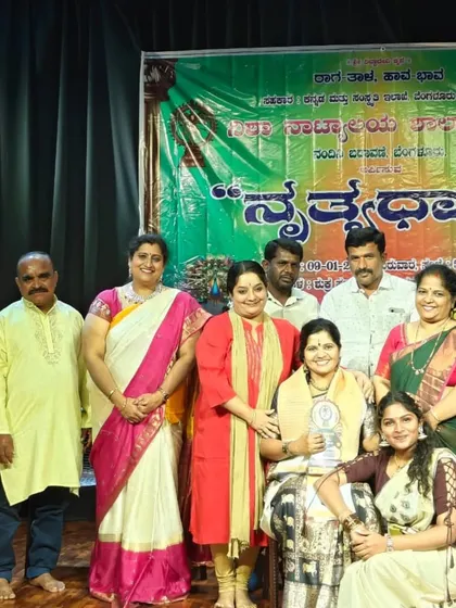 Being felicitated at a dance festival is a recognition of my students' hard work. These events are an important part of their journey as performing artists.