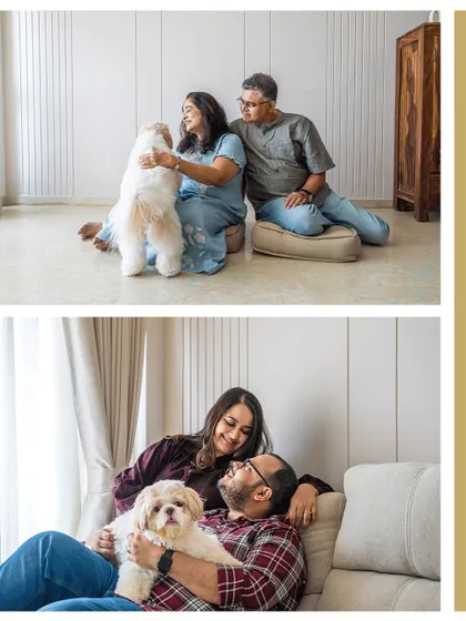 Another collage from Kyro's birthday, showing the family's joy and his regal presence. The client's kind words about my passion and process are so appreciated.