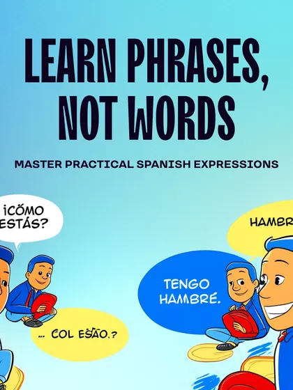 Tip 2: Learn phrases, not just single words. Mastering practical expressions like '¿Cómo estás?' helps build conversational skills faster.