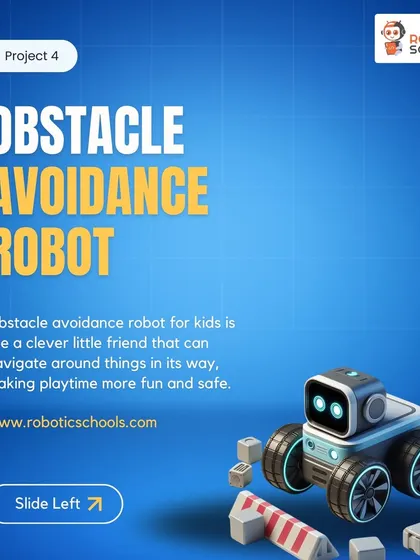 A duplicate of the obstacle-avoidance robot slide.