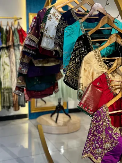Your dream blouse is waiting. Whether you want to rent a statement piece or customize your own, I've got a whole rack of possibilities.