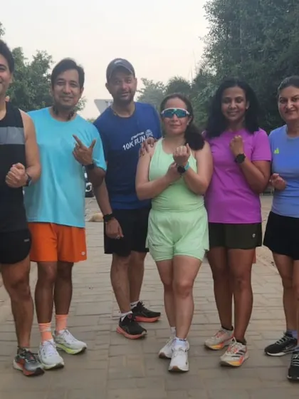 The decision to keep showing up separates runners from quitters. This group made the right choice.