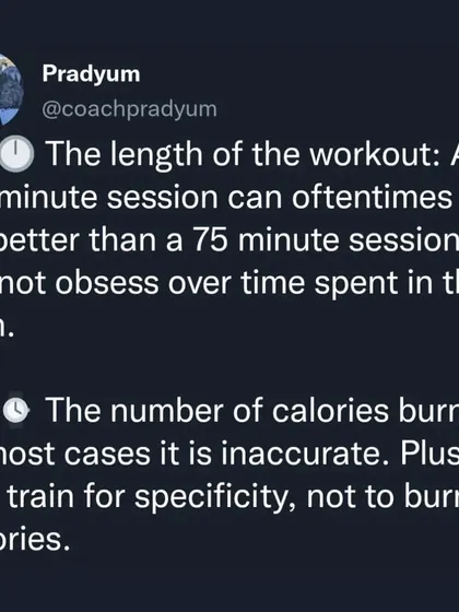 Beginners often focus on the wrong things, like how long they're in the gym, how much they sweat, or how sore they are the next day. None of these are reliable indicators of a good workout. I teach you to focus on the real metrics of progress: progressive overload and consistent execution.