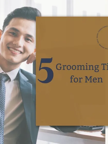 Personal grooming is a key part of making a great first impression. These five tips for men cover everything from skincare to style for a well-rounded approach.