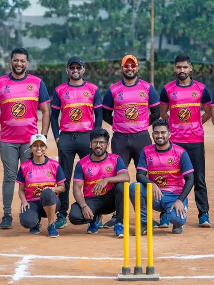 Action shots and team photos from our Lotus Cricket League, capturing the excitement of the matches, the teams, and the overall event.