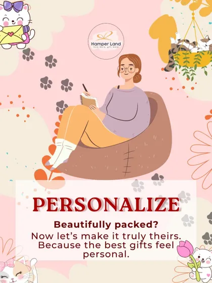 After it's beautifully packed, it's time to make it truly theirs. The best gifts feel personal, and I specialize in adding those touches that say "this was made just for you."