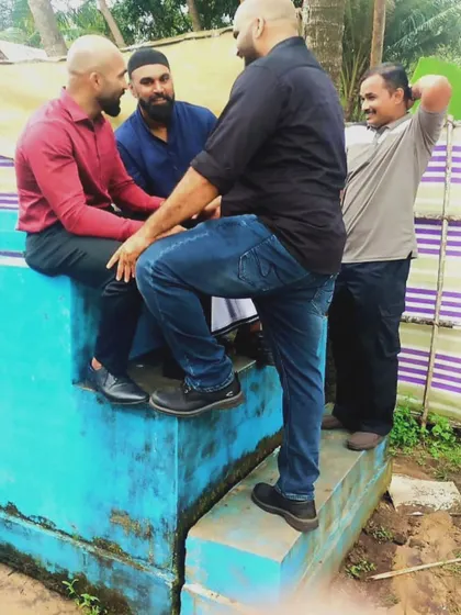 Sharing knowledge and respect with fellow masters. These connections to the source of the art in Kerala are what keep our training authentic and true.
