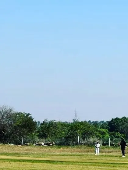 Various action shots from matches played during our 2023 tour of Chitradurga.