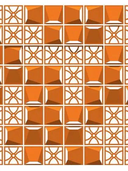 The third section of our facade block pattern, meticulously designed before fabrication. This level of detailed architectural drawing ensures a flawless execution on site and realizes our design intent perfectly.