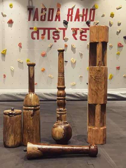 The Tagda Raho universe of equipment. Each piece, from the Samtola to the Gada, is a link to our glorious physical culture heritage.