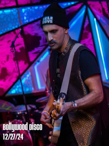 The Kominas brought their incredible sound to our Bolliday Edition. Having a live band adds a whole other level of energy to the classic Bollywood tracks we spin.