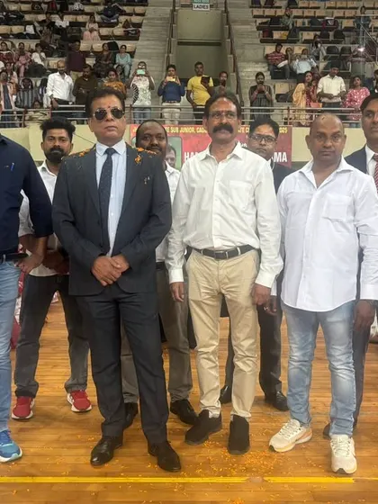 With the organizing committee of the Sports Karate Association of Jharkhand. Strong state associations are the foundation of our national success.