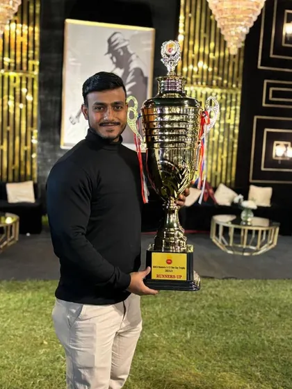 Another shot with the U-15 runners-up trophy. Proud of the team's performance and their fighting spirit.