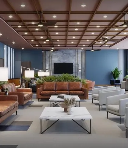 The faculty lounge at Amity Bengaluru is designed as a serene retreat for interaction and relaxation. We believe in crafting quiet, comfortable spaces for all members of a campus community to unwind and recharge.