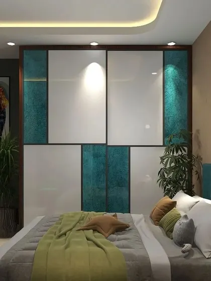 A duplicate of ID 204, focusing on the details of the statement wardrobe.