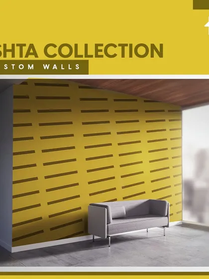 For those who prefer subtle yet noticeable statements, my Ishta Collection offers sophisticated abstract and geometric stencils. These designs add a touch of elegance and artistry to your walls with meticulous care.