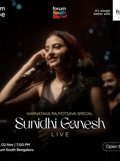 The official poster for my Karnataka Rajyotsava special live show. It was an honor to perform a set of melodic Kannada tunes for this occasion.
