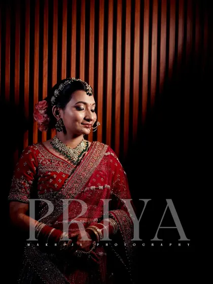 A bridal portrait is more than just a photo; it's about capturing the bride's essence on her big day. I use dramatic lighting and focused composition to create timeless, elegant portraits that highlight her beauty and emotion.