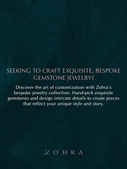 Seeking to craft exquisite, bespoke gemstone jewellery? Discover the art of customization with my collection. Hand-pick exquisite gemstones and design intricate details to create pieces that reflect your unique style and story.