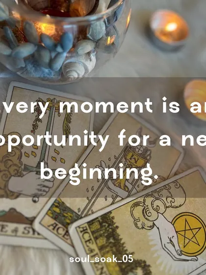 A message for the week ahead. The Ace cards in this tarot spread signify that every moment is an opportunity for a new beginning. It is a reminder to stay open to fresh starts.
