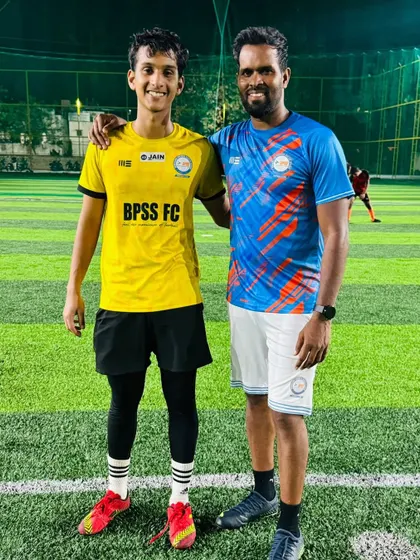 Another photo celebrating Md Saad Ibrahim's selection. My one-on-one guidance helps players like him reach their full potential.