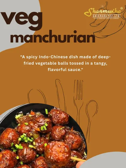 Veg Manchurian is a popular Indo-Chinese dish of deep-fried vegetable balls tossed in a tangy, flavorful sauce.