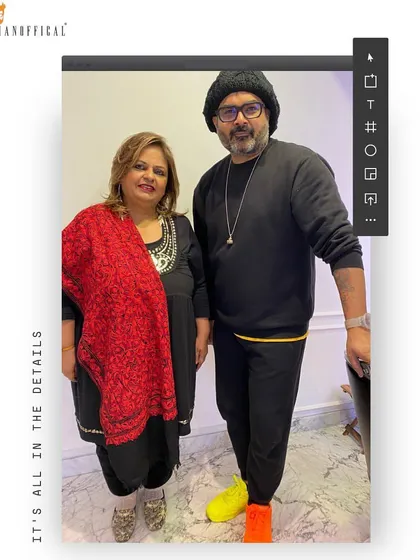 Posing with my happy client. Her new layered cut and color have given her a fresh, confident look that is easy to manage.