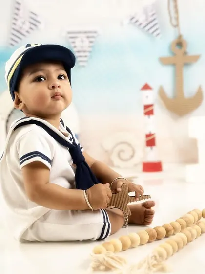 A thoughtful moment from our sailor. Themed shoots allow for a wide range of expressions and moods to be captured.