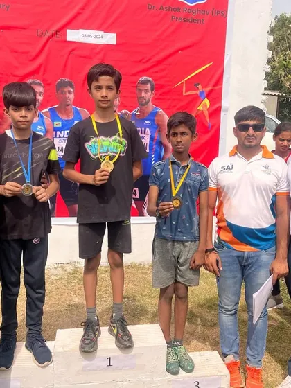 Young athletes from our academy sweeping the podium at a local meet. This shows the depth of talent we are nurturing.