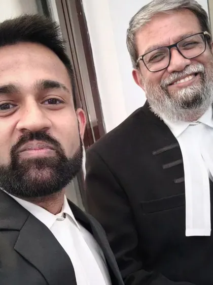 A selfie with a young colleague who sees me as a guide for the bar. I am humbled by such faith and am committed to being a leader who knows the way, goes the way, and shows the way.