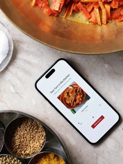Recipes just sound better in your ma's voice. We're looking for beta testers to help us perfect our app, a tool designed to preserve the 'andaaz se' measurements and secret tips passed down through generations.