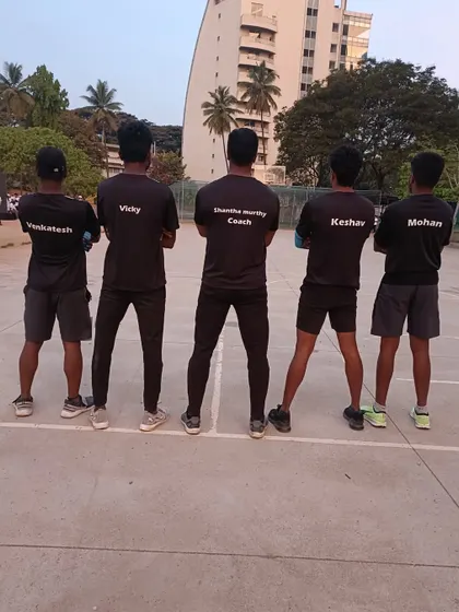 The back of our team jerseys, proudly representing Athletes Revolution. We are a team of dedicated individuals pushing each other to be better.