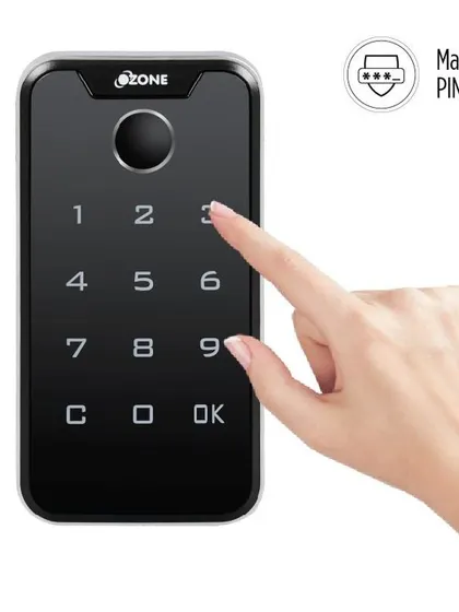 This image highlights the Master PIN Code function on the furniture lock. This provides an administrative override, ensuring you always have access while managing user permissions.