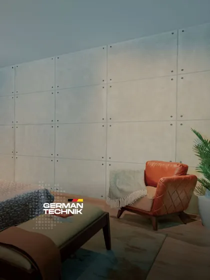 This living room wall showcases the kind of quality and finish you can expect. My interiors are crafted with purpose, using German Technik for a beautiful and durable result.