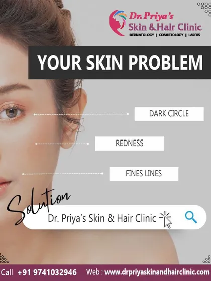 Common skin problems like dark circles, redness, and fine lines can be addressed with advanced dermatological treatments. A proper diagnosis is the first step toward finding the right solution for your skin.