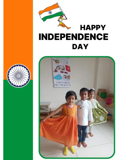 Happy Independence Day. Our children celebrated with pride, dressed in the colors of the flag. These celebrations are moments to nurture respect, gratitude, and a sense of belonging to our nation.