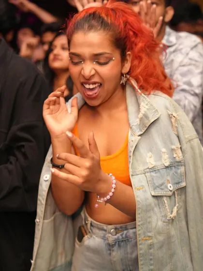 A colorful and energetic dancer.