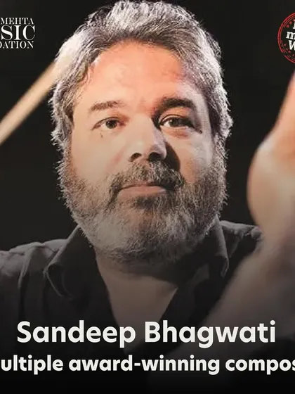 Meet Sandeep Bhagwati, a multiple award-winning composer and a leading figure in the world of contemporary and intercultural music. We celebrate artists who bridge musical worlds.