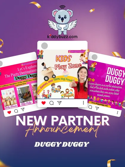 Get ready for fun with our partner, Duggy Duggy! It's a fantastic play zone where your little ones can laugh, play, and make memories, with a special discount for my community.