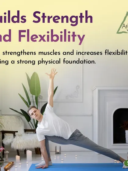 By building both strength and flexibility, yoga creates a strong physical foundation that will serve you for years to come.