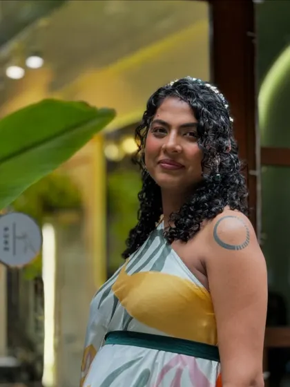 We did the hair and makeup for our beautiful client Ritika's baby shower. We kept her curls natural and styled them to perfection for her big day.