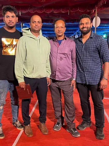 A group of our trainers at the Karavali Dog Show.
