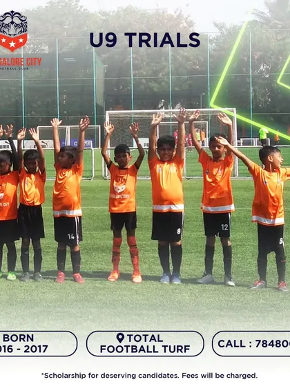 Start the journey with our U9 elite team. These trials are for young, passionate players born in 2016-2017 who are ready to take their first steps in structured, competitive football.