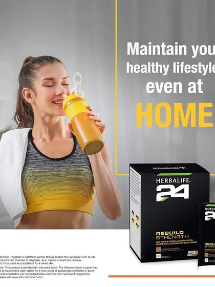 A healthy lifestyle doesn't stop when you're at home. My program is designed to be practical, incorporating easy-to-prepare nutritional shakes that support your fitness goals from the comfort of your own kitchen.
