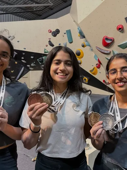 We're incredibly proud of our athletes who represent us on the national stage. Here are some of our champions from the 28th IMF National Championships, bringing home a total of 7 medals. This is a testament to the dedication of our climbing community and coaches.