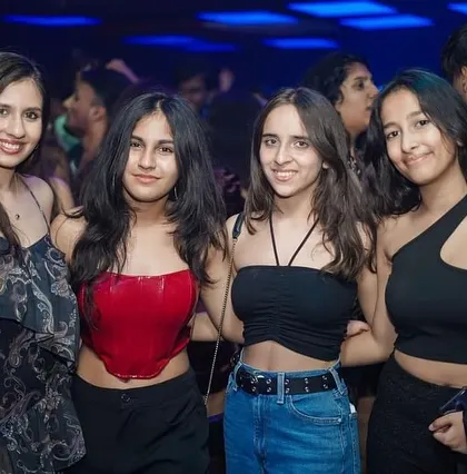 The ladies of Bangalore know how to party. The energy was incredible.