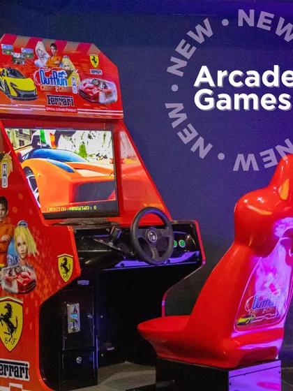 Start your engines! Our Ferrari racing arcade game lets kids feel like real race car drivers.