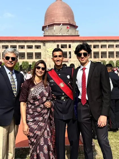 A truly proud moment for our community. We congratulate our alumnus, Aayush Saiprasad, on his graduation from the National Defence Academy (NDA).